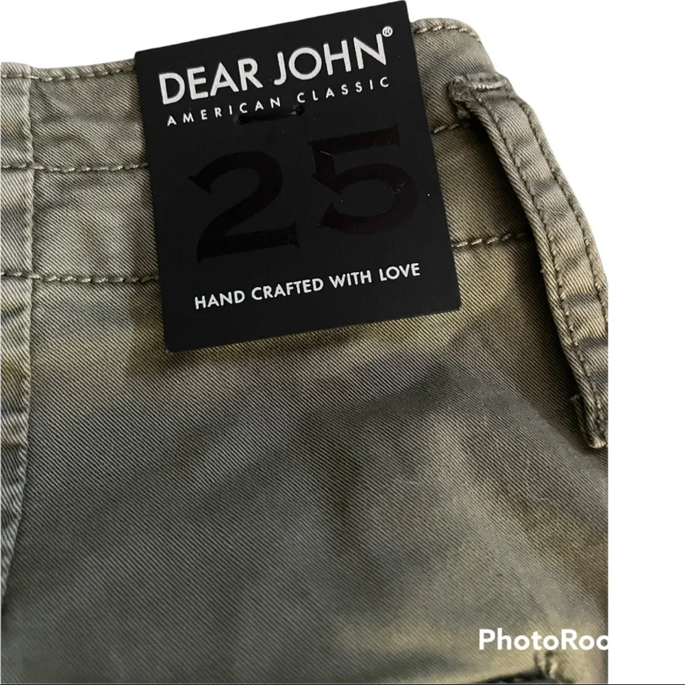 Anthropologie Green Cargo Shorts - Picture 6 of 11